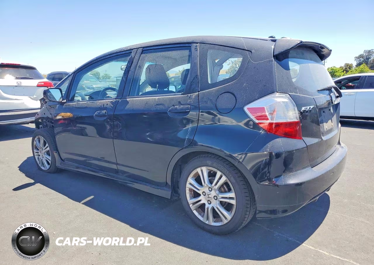 2009 Honda Fit Sport VIN:JHMGE884X9S009035 - 2