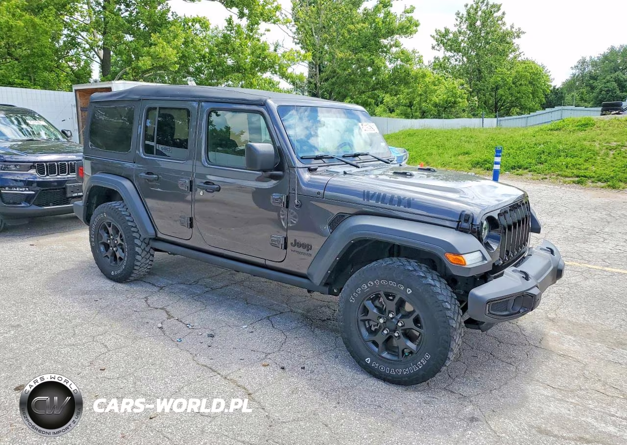 2021 Jeep Wrangler Unlimited Sport VIN:1C4HJXDN5MW817014 - 4