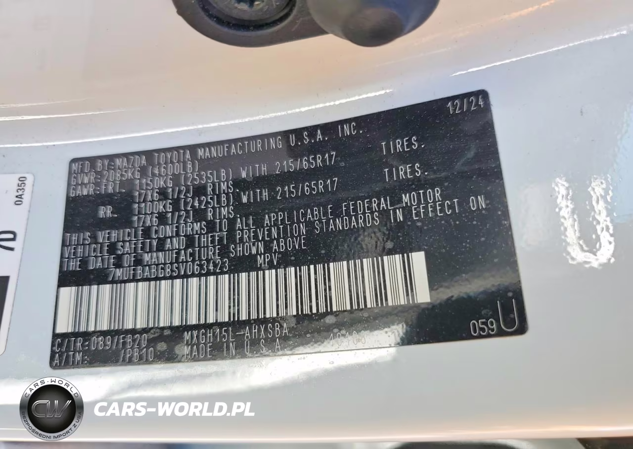 2025 Toyota Corolla Cross Hybrid Se VIN:7MUFBABG8SV063423 - 13