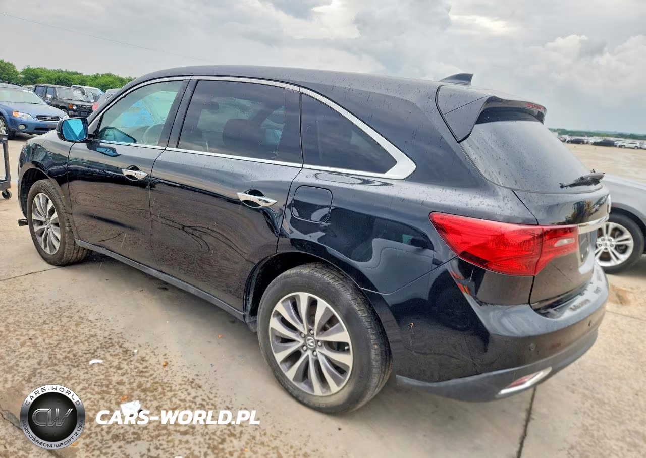 2015 Acura Mdx Technology VIN:5FRYD3H47FB002742 - 2