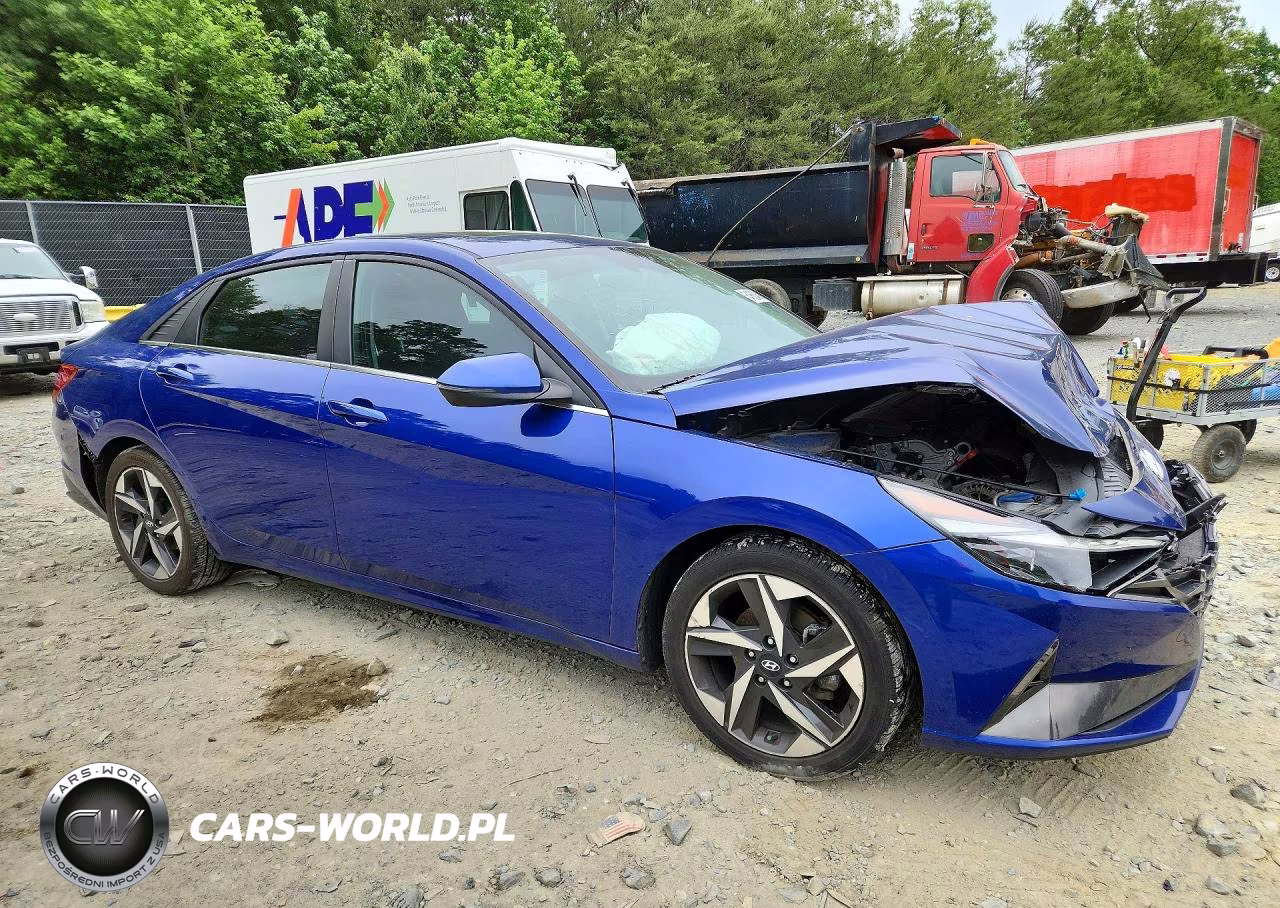 2021 Hyundai Elantra Limited VIN:KMHLP4AG6MU065845 - 4
