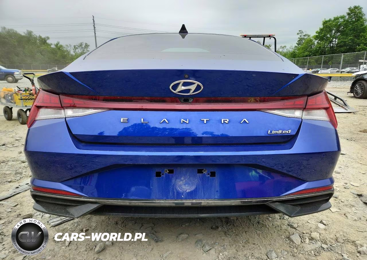 2021 Hyundai Elantra Limited VIN:KMHLP4AG6MU065845 - 6