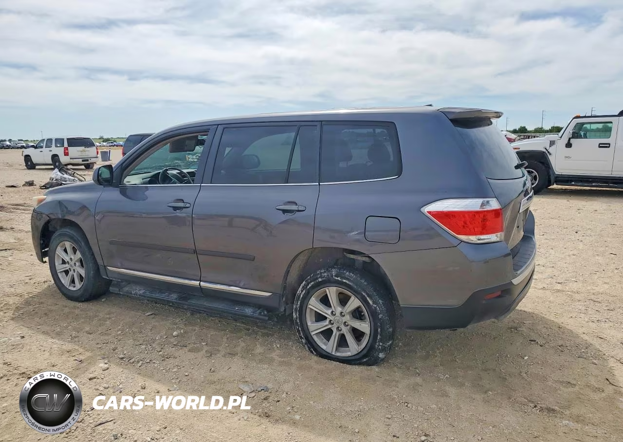 2012 Toyota Highlander Base VIN:5TDZK3EH5CS073626 - 2