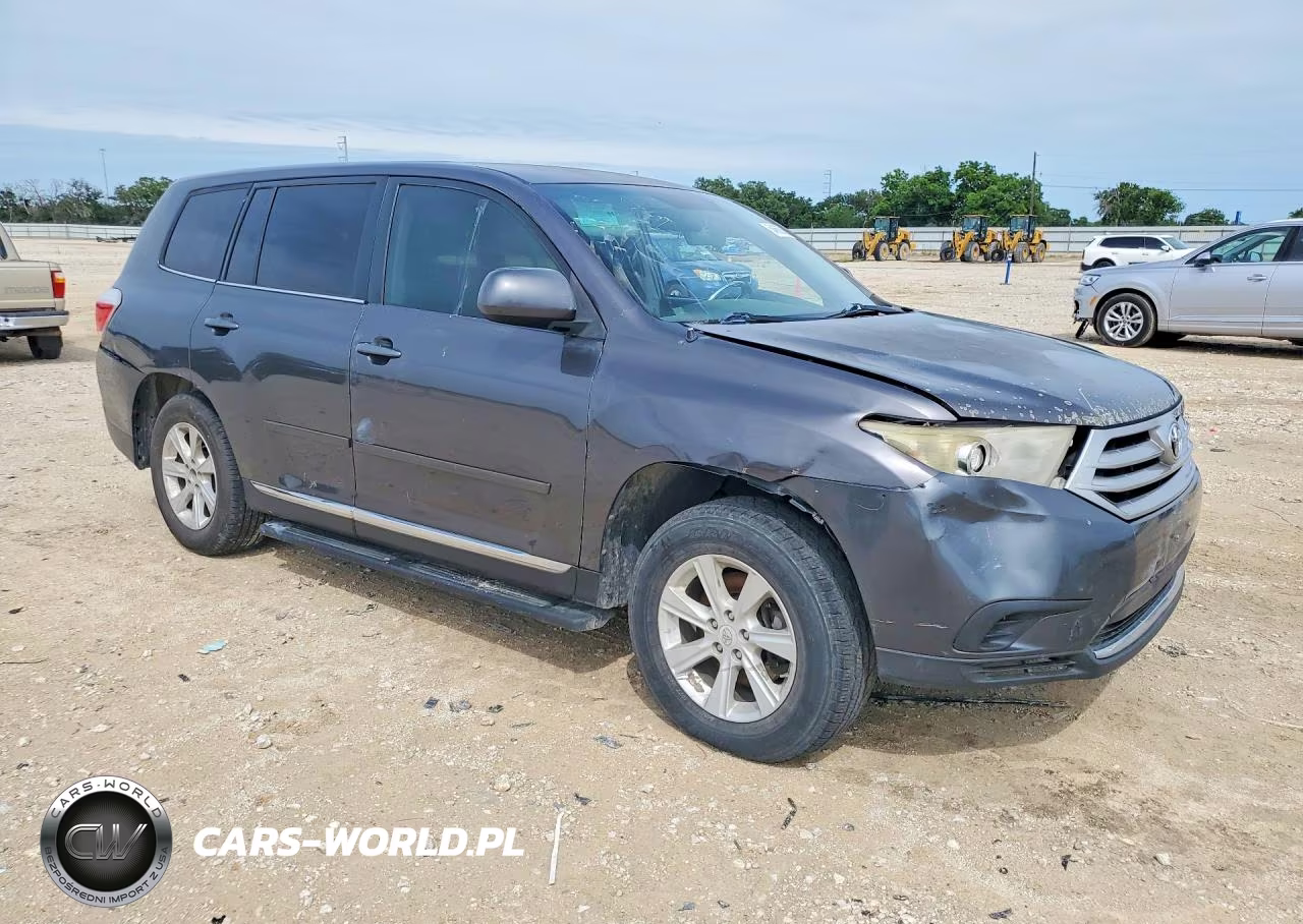 2012 Toyota Highlander Base VIN:5TDZK3EH5CS073626 - 4