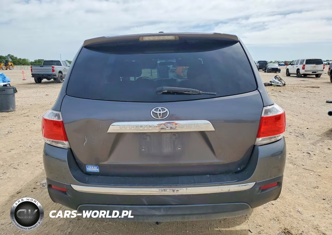 2012 Toyota Highlander Base VIN:5TDZK3EH5CS073626 - 6
