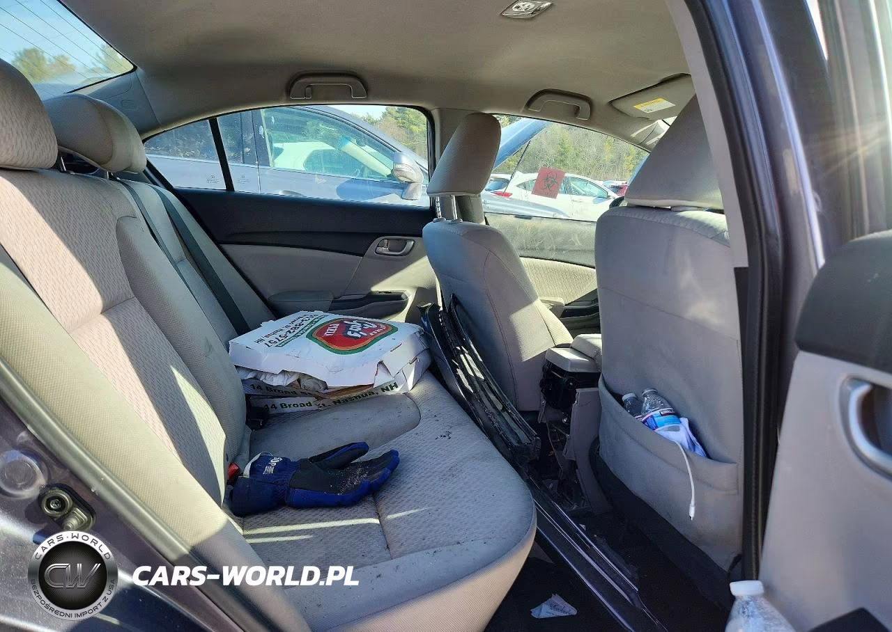 2014 Honda Civic Lx VIN:19XFB2F55EE218260 - 10