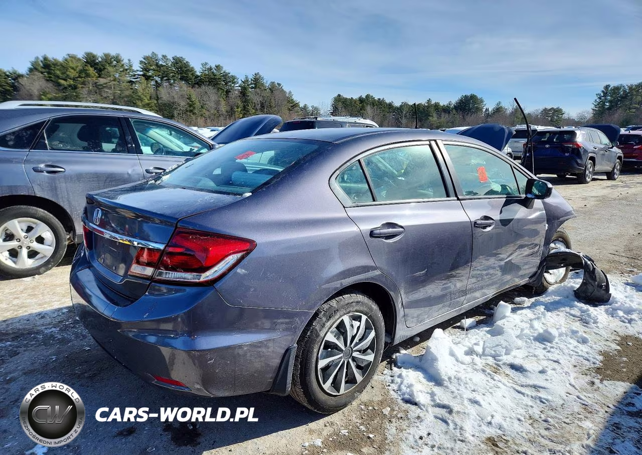 2014 Honda Civic Lx VIN:19XFB2F55EE218260 - 3