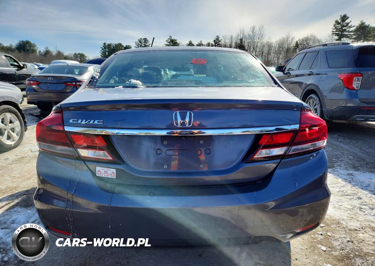 2014 Honda Civic Lx VIN:19XFB2F55EE218260 - 6