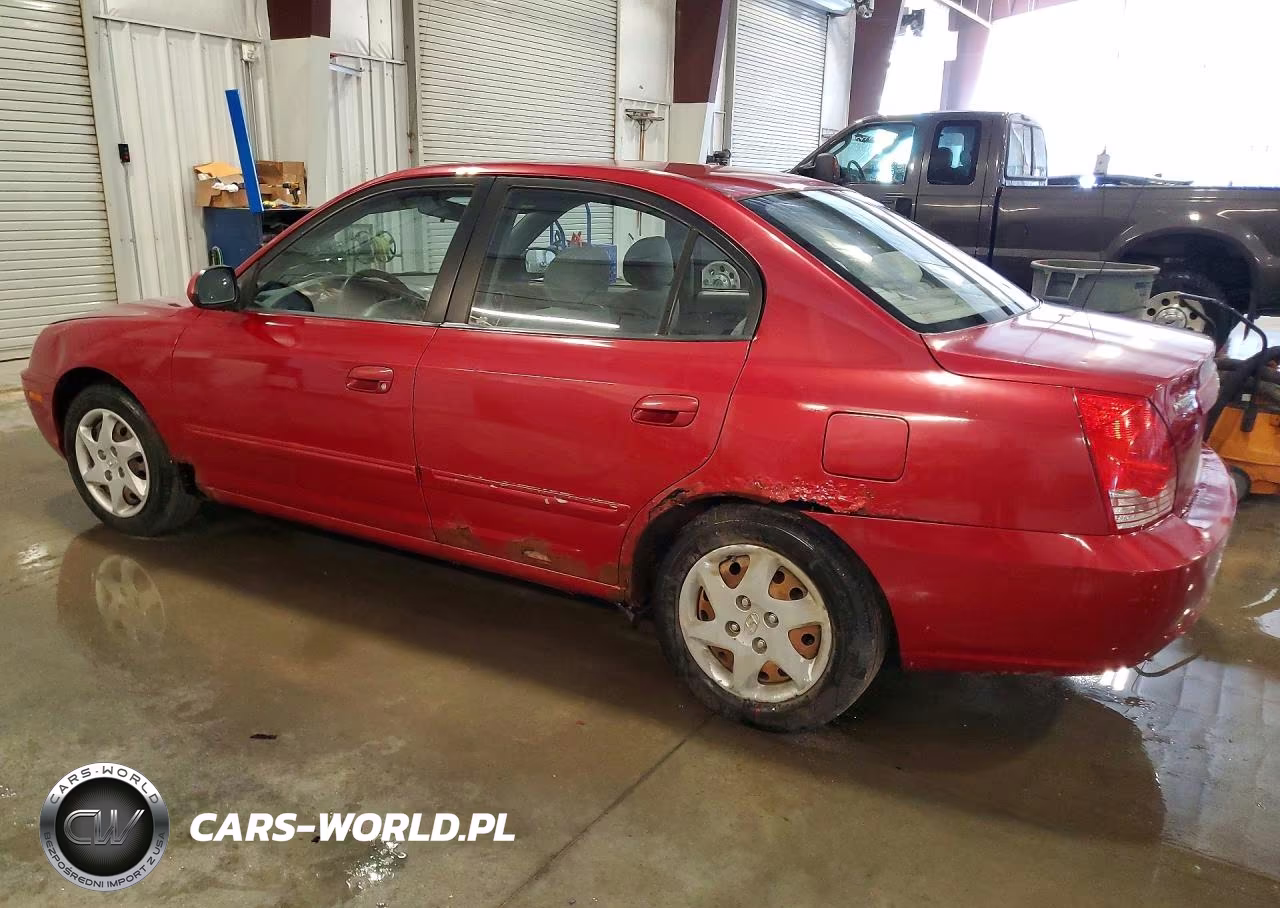 2004 Hyundai Elantra Gls VIN:KMHDN46D04U708926 - 2