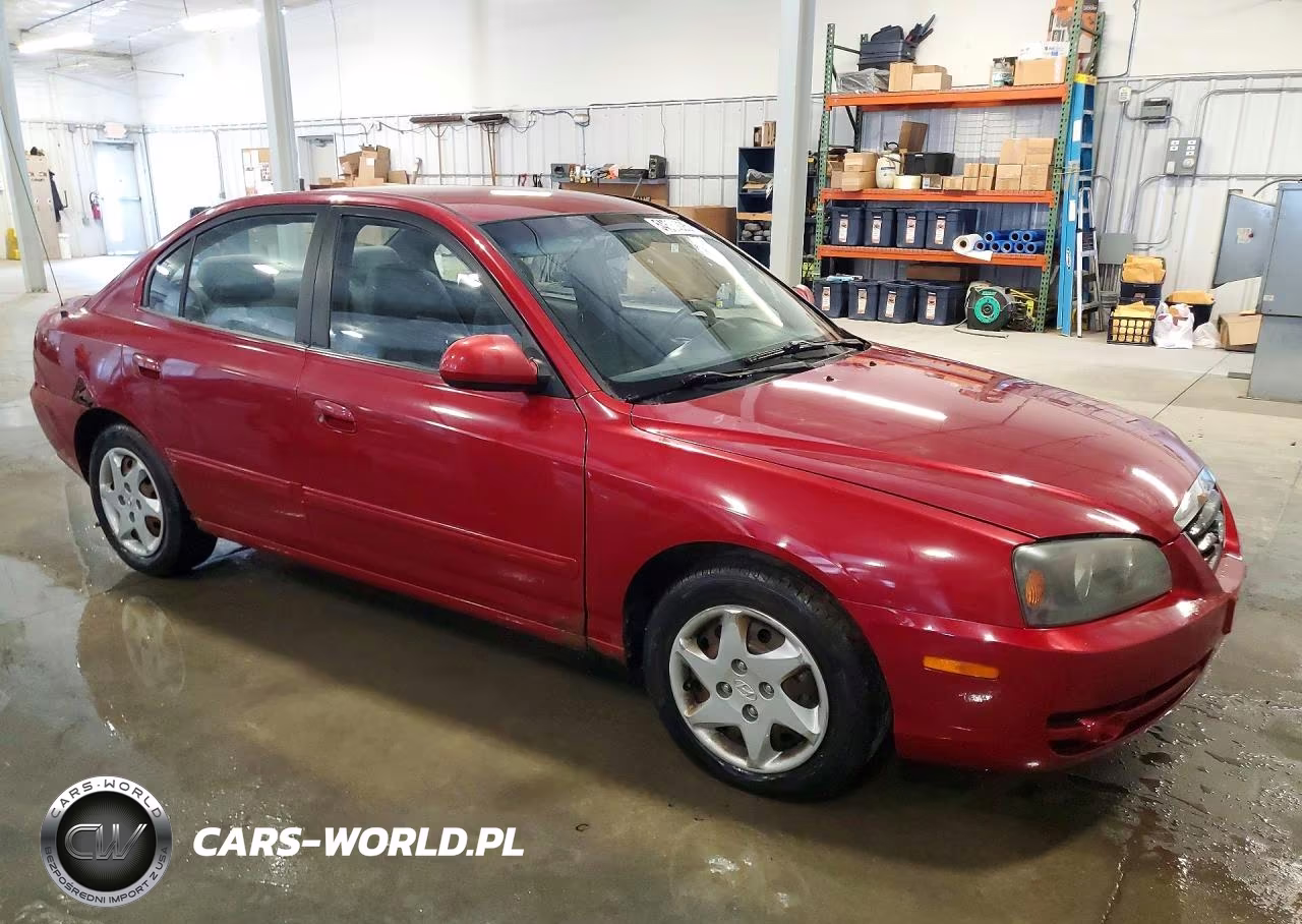 2004 Hyundai Elantra Gls VIN:KMHDN46D04U708926 - 4
