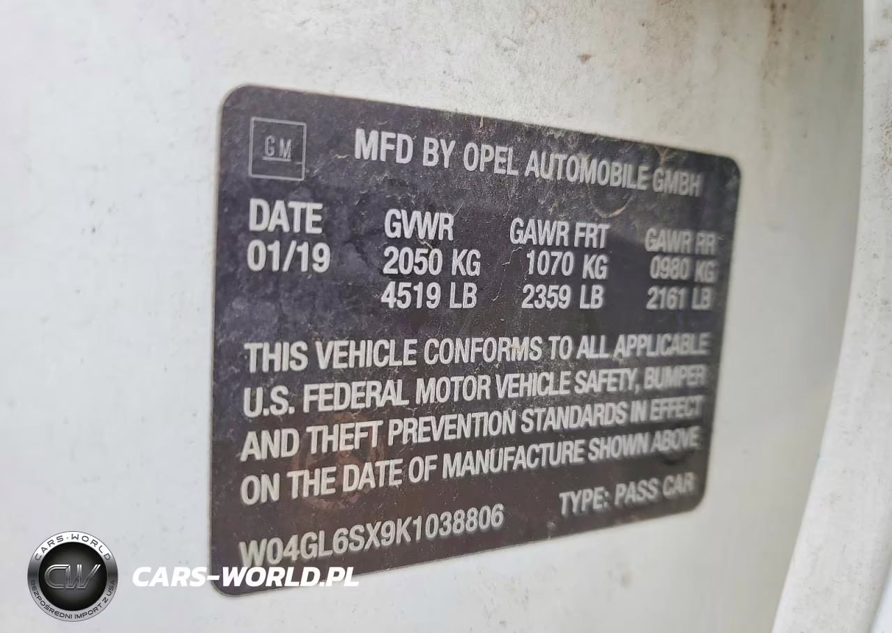 2019 Buick Regal Preferred VIN:W04GL6SX9K1038806 - 13
