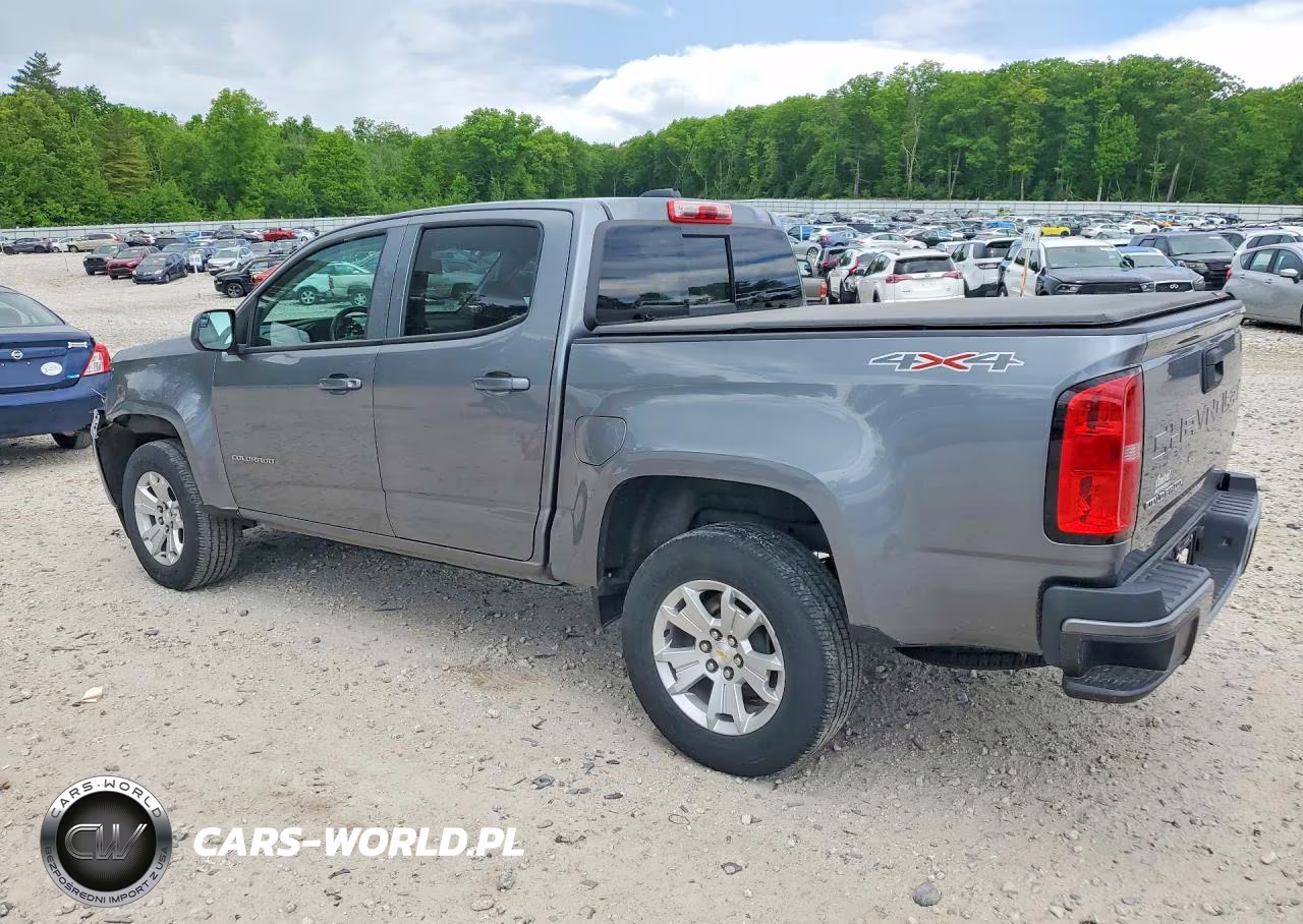 2022 Chevrolet Colorado Lt VIN:1GCGTCEN5N1296162 - 2