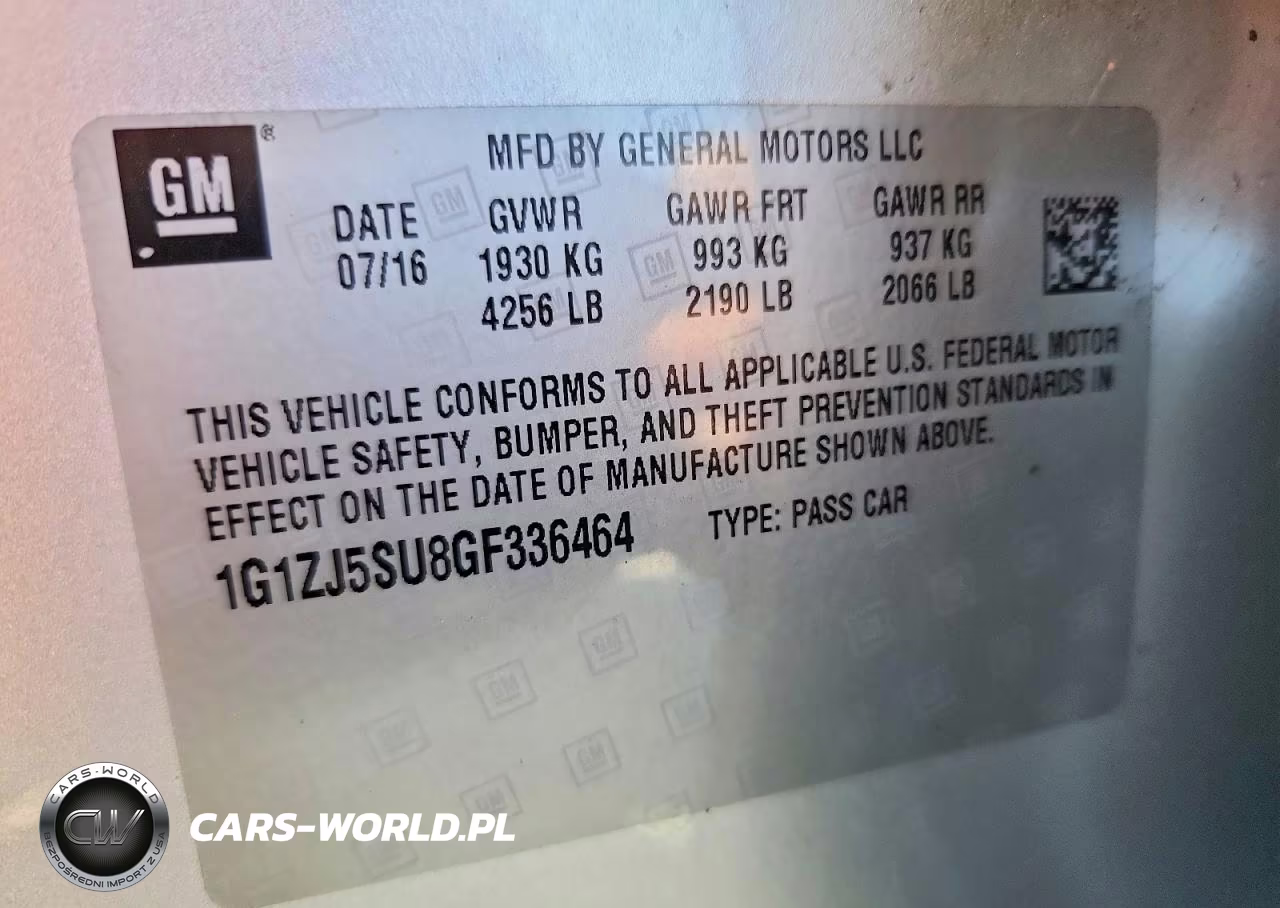 2016 Chevrolet Malibu Hybrid VIN:1G1ZJ5SU8GF336464 - 12