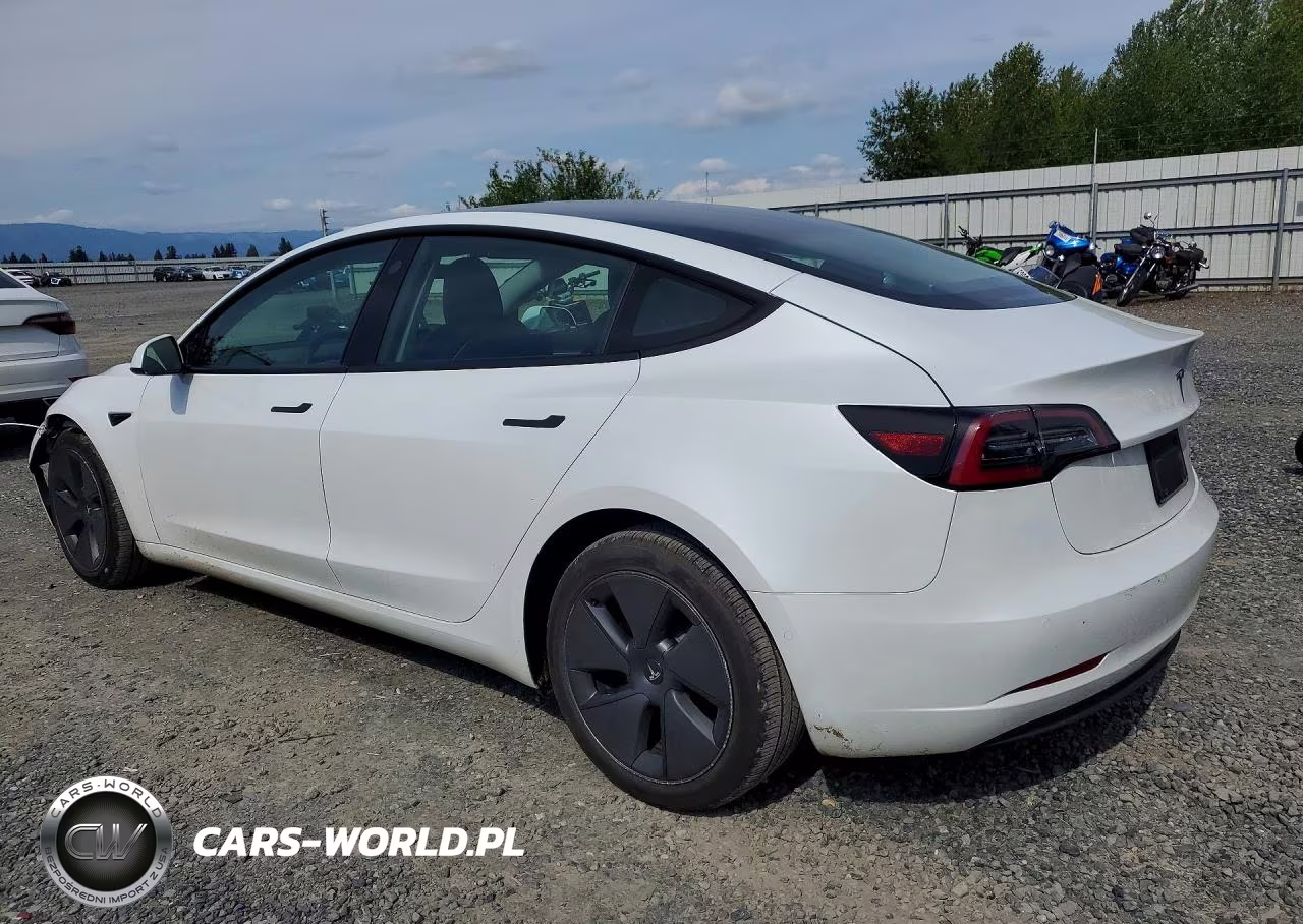 2022 Tesla Model 3 VIN:5YJ3E1EB2NF363147 - 2