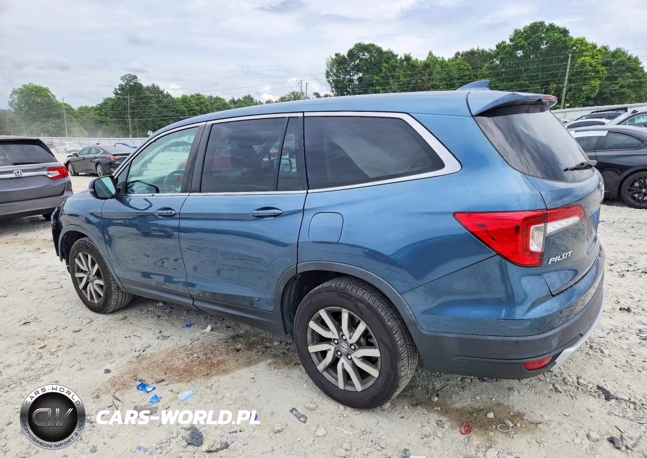 2020 Honda Pilot Exl VIN:5FNYF5H52LB016320 - 2
