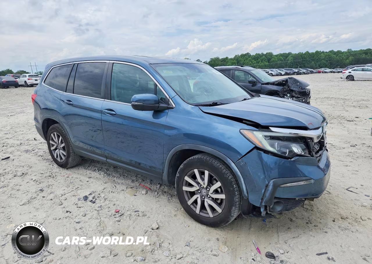 2020 Honda Pilot Exl VIN:5FNYF5H52LB016320 - 4