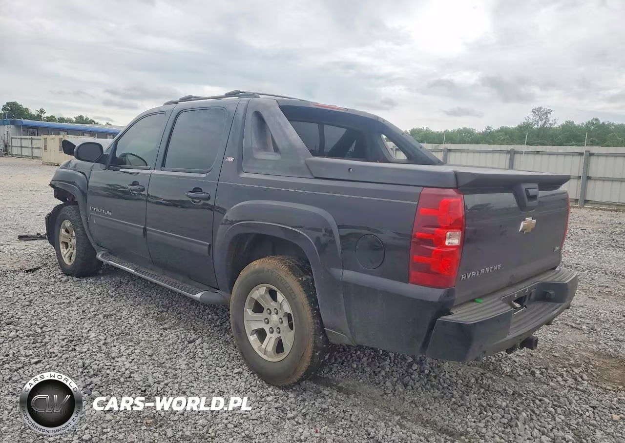 2009 Chevrolet Avalanche K1500 Lt VIN:3GNFK22029G270196 - 2