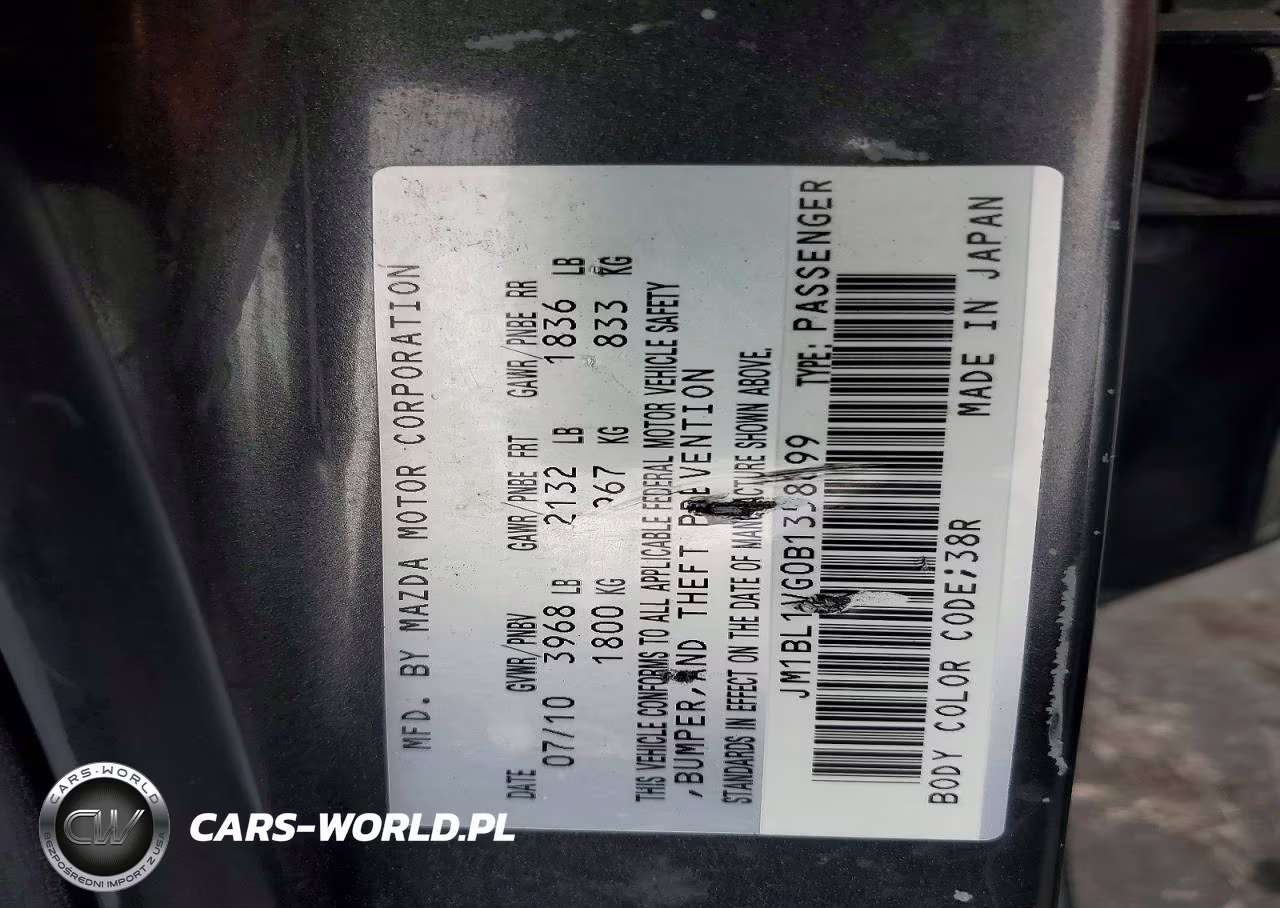 2011 Mazda 3 I VIN:JM1BL1VG0B1358899 - 12