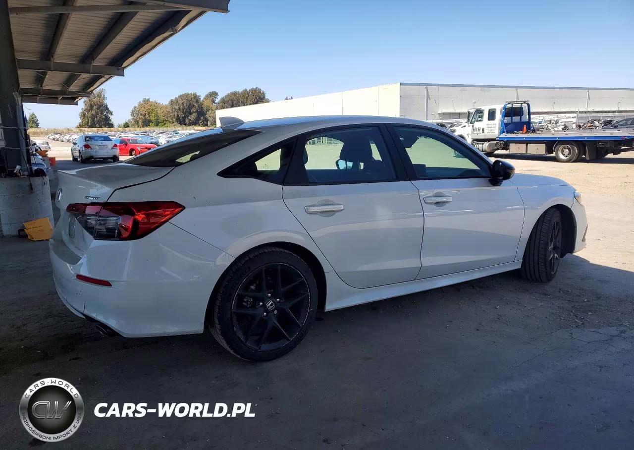 2022 Honda Civic Sport VIN:2HGFE2F56NH504129 - 3