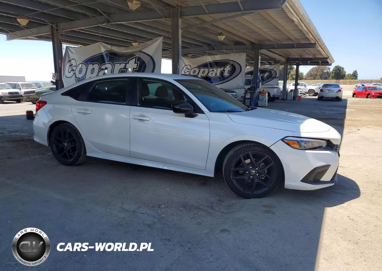 2022 Honda Civic Sport VIN:2HGFE2F56NH504129 - 4