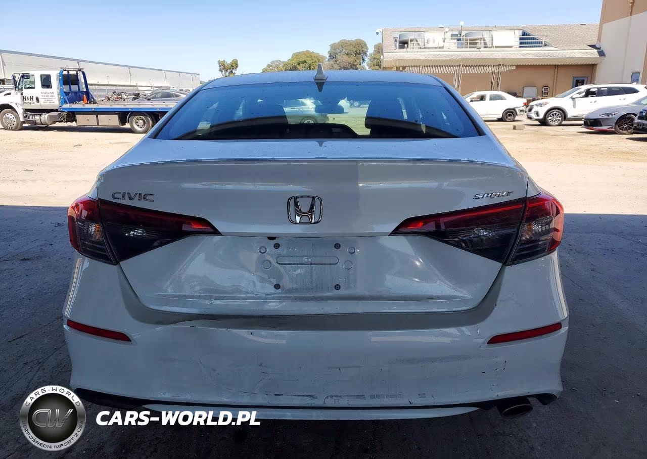 2022 Honda Civic Sport VIN:2HGFE2F56NH504129 - 6