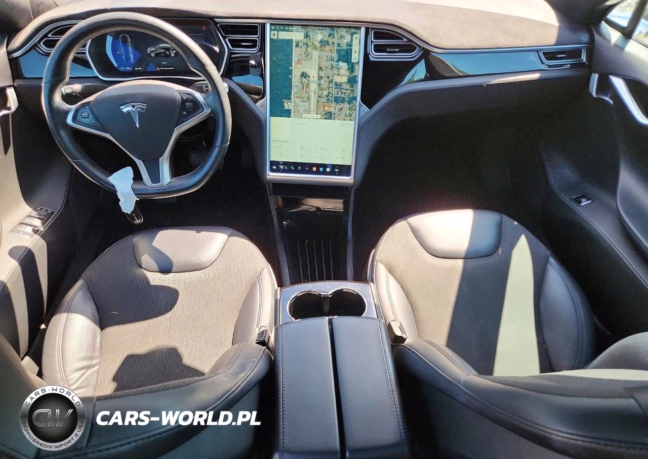 2015 Tesla Model S 85D VIN:5YJSA1H20FFP70307 - 8