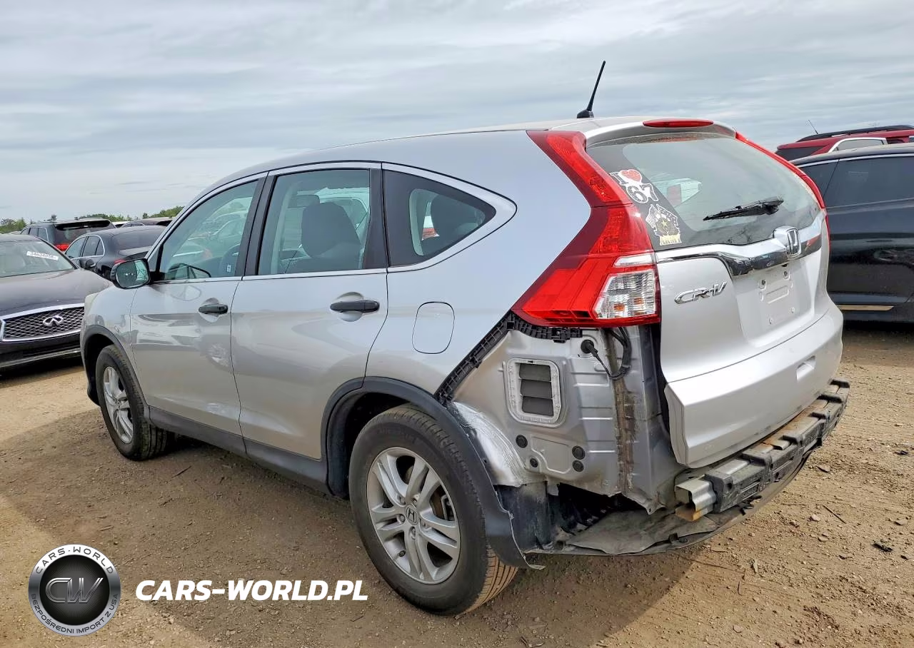 2015 Honda Cr-V Lx VIN:3CZRM3H39FG708337 - 2