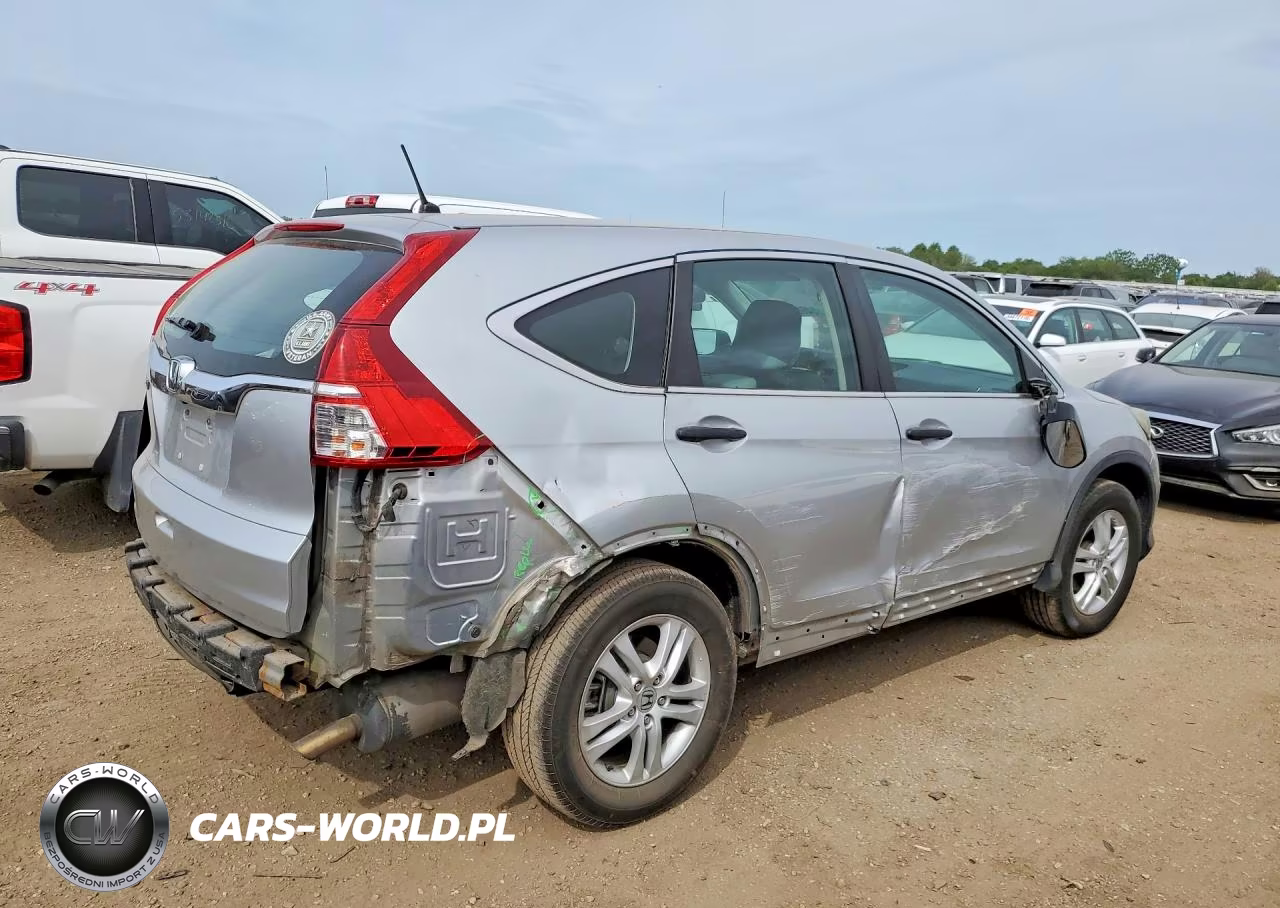 2015 Honda Cr-V Lx VIN:3CZRM3H39FG708337 - 3