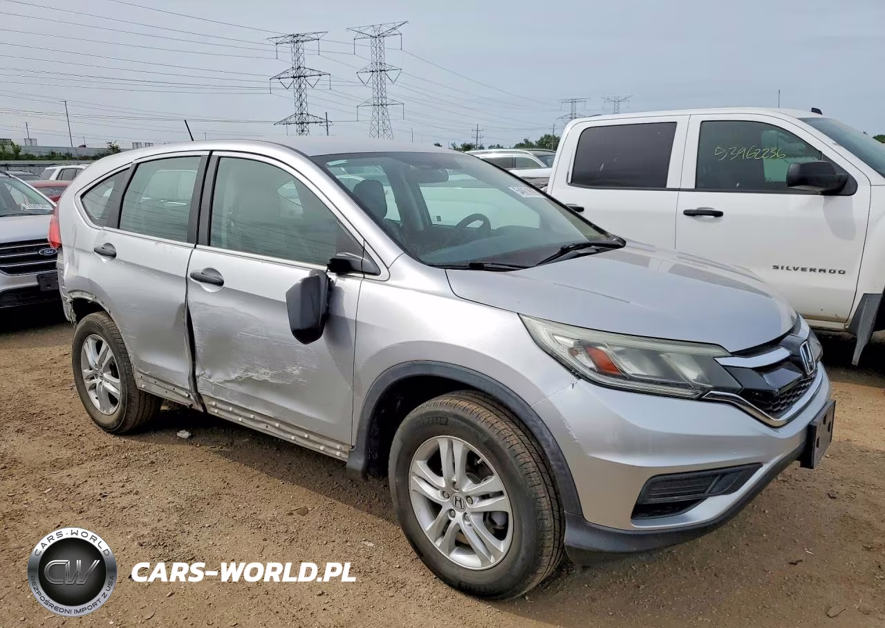 2015 Honda Cr-V Lx VIN:3CZRM3H39FG708337 - 4
