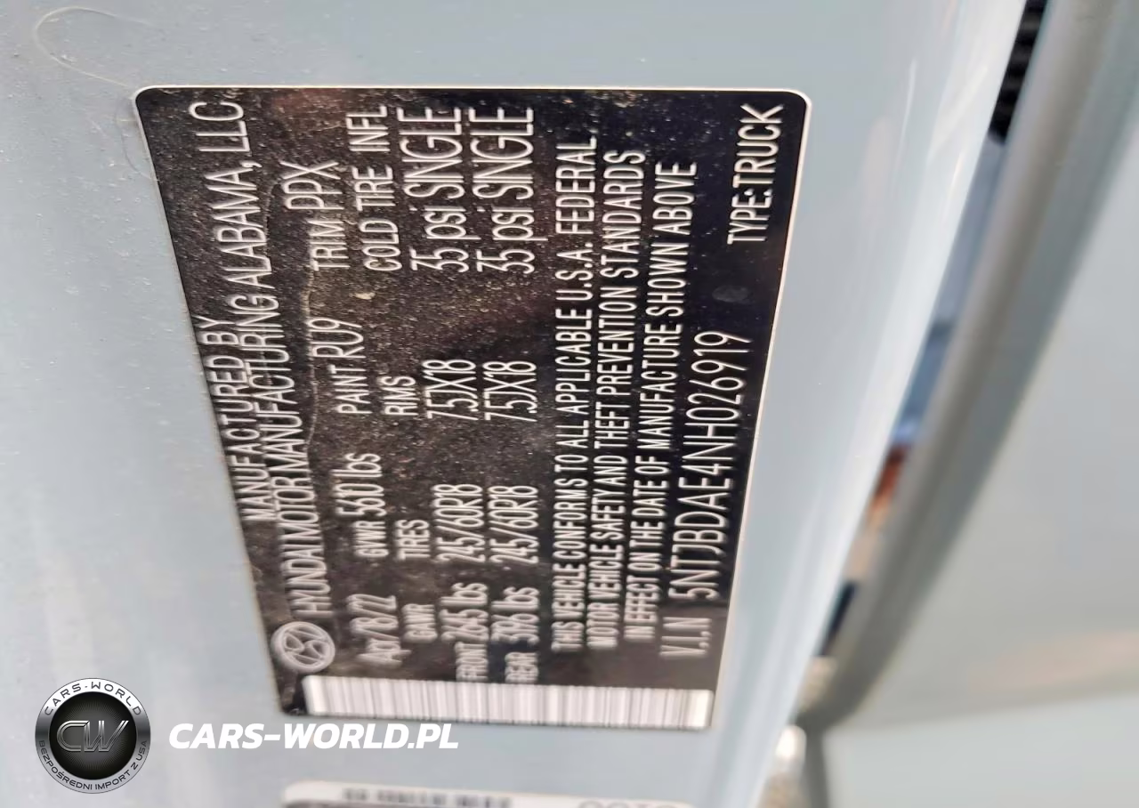 2022 Hyundai Santa Cruz Sel VIN:5NTJBDAE4NH026919 - 13