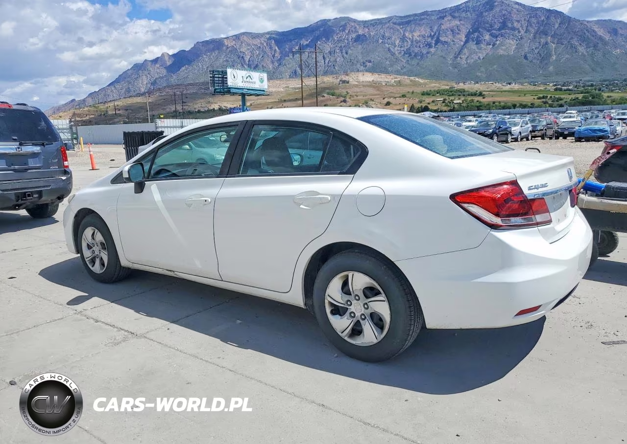 2014 Honda Civic Lx VIN:2HGFB2F52EH549481 - 2