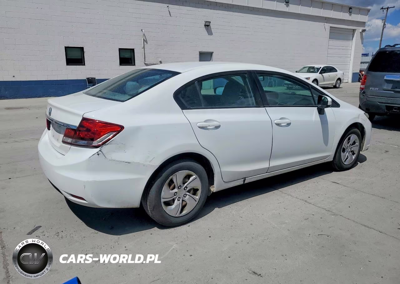 2014 Honda Civic Lx VIN:2HGFB2F52EH549481 - 3