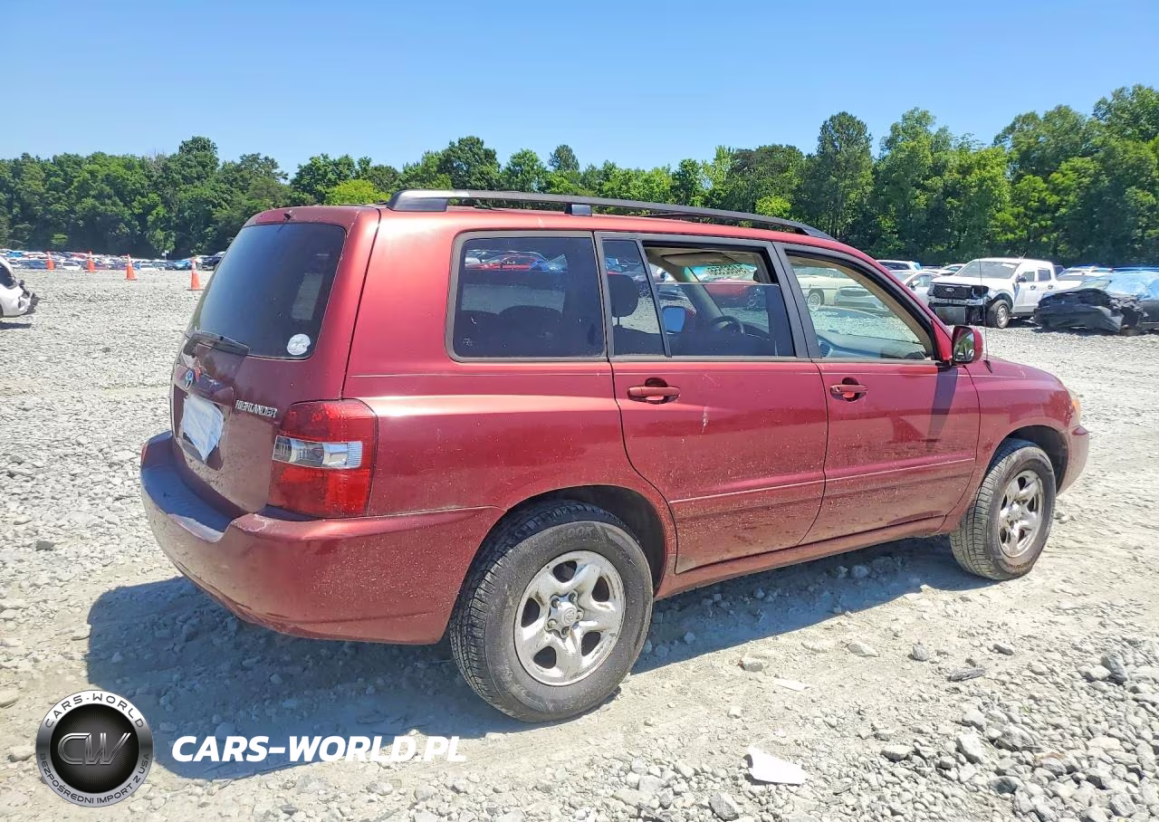 2005 Toyota Highlander Base 4D S VIN:JTEGD21A050105775 - 3