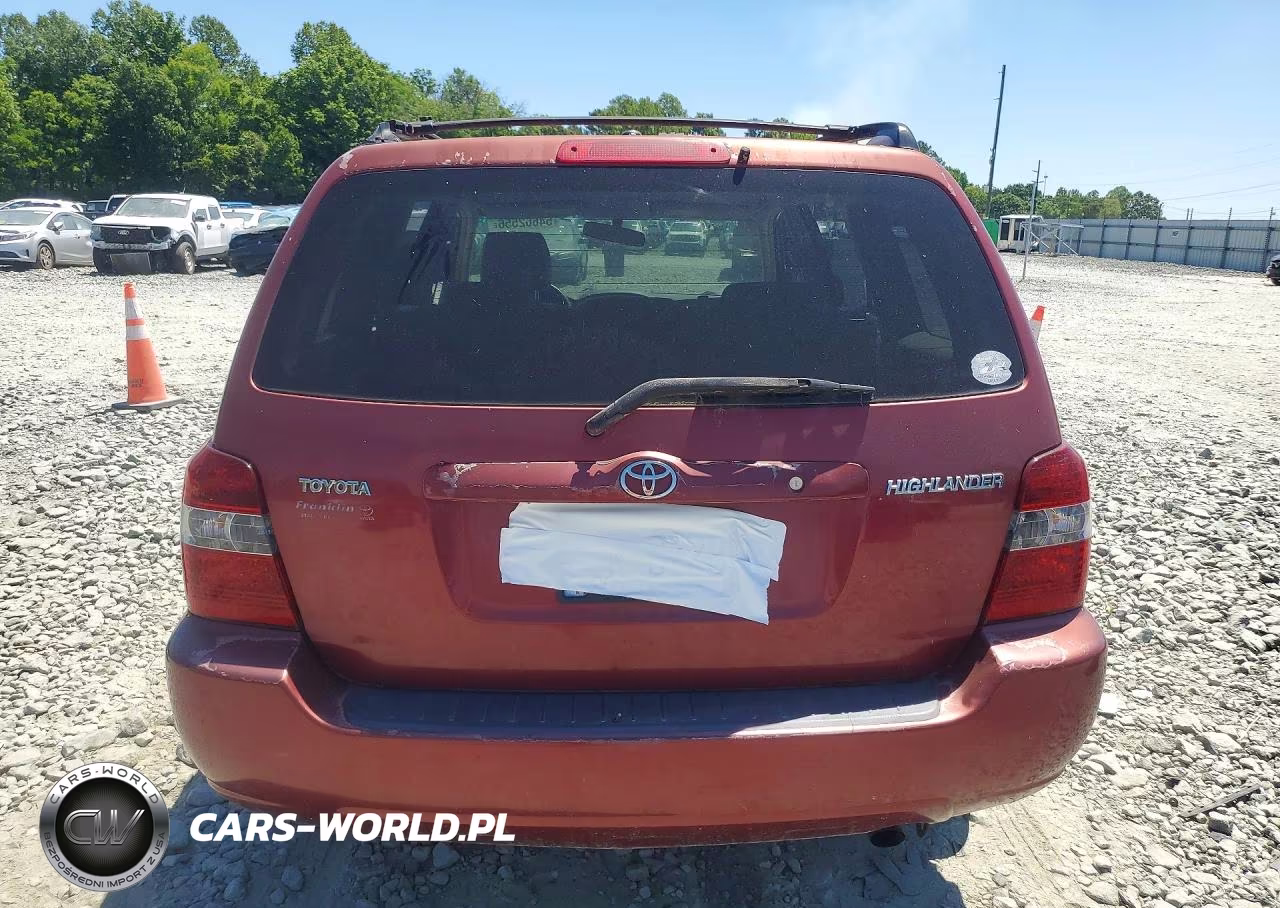 2005 Toyota Highlander Base 4D S VIN:JTEGD21A050105775 - 6
