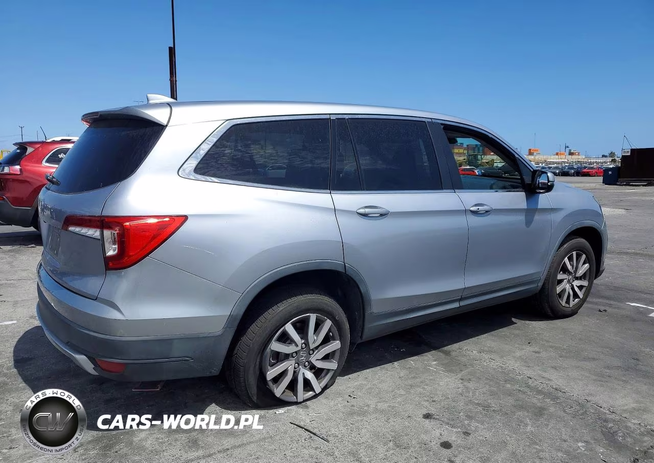 2020 Honda Pilot Exl VIN:5FNYF5H57LB002896 - 3
