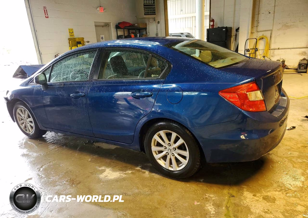 2012 Honda Civic Ex VIN:2HGFB2F87CH502566 - 2