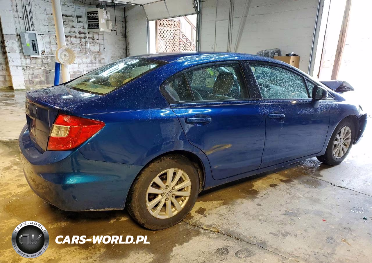 2012 Honda Civic Ex VIN:2HGFB2F87CH502566 - 3