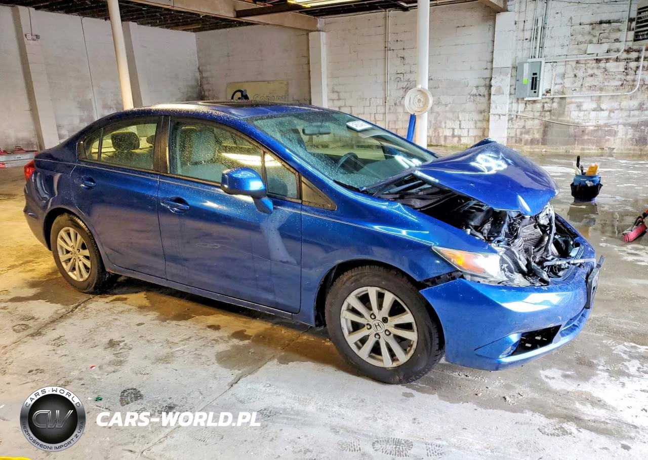 2012 Honda Civic Ex VIN:2HGFB2F87CH502566 - 4