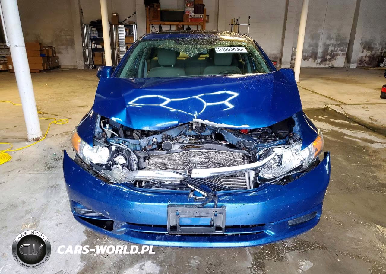 2012 Honda Civic Ex VIN:2HGFB2F87CH502566 - 5