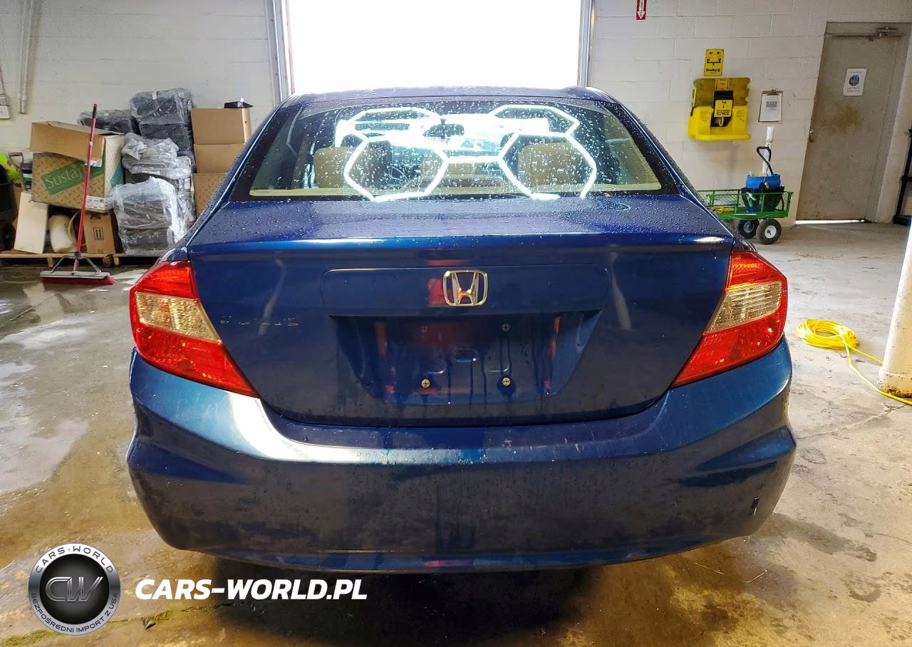 2012 Honda Civic Ex VIN:2HGFB2F87CH502566 - 6