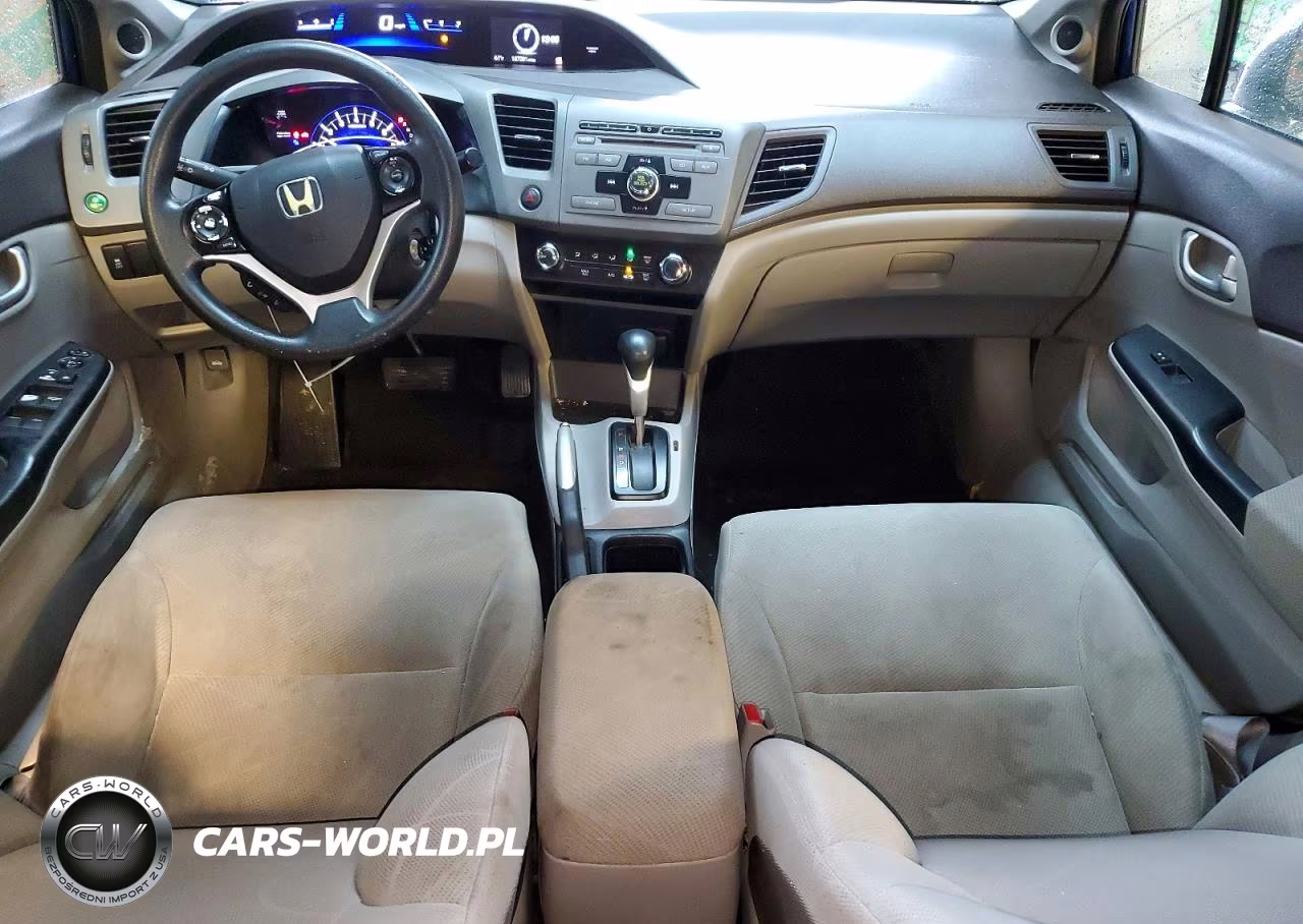2012 Honda Civic Ex VIN:2HGFB2F87CH502566 - 8