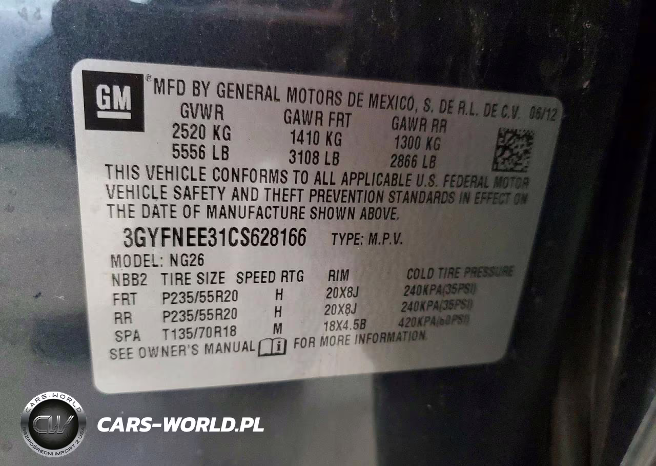 2012 Cadillac Srx Performance Collection VIN:3GYFNEE31CS628166 - 13
