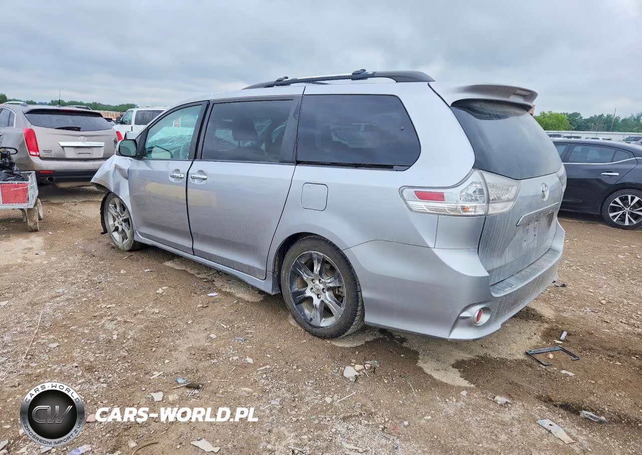 2013 Toyota Sienna Sport VIN:5TDXK3DC9DS399024 - 2