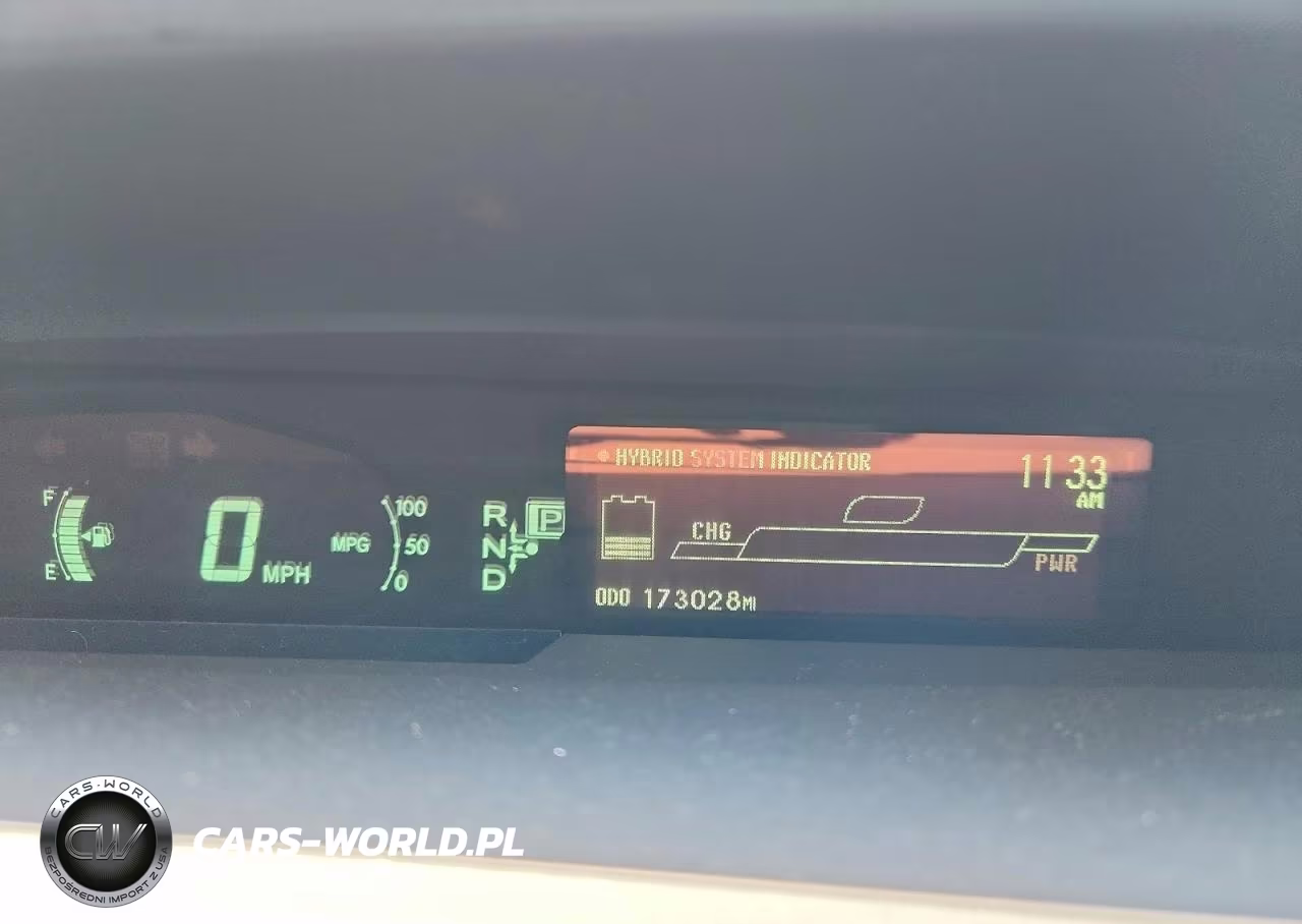 2011 Toyota Prius Two VIN:JTDKN3DU8B1416058 - 9