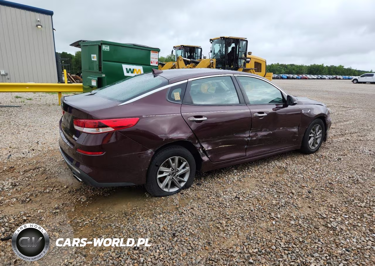 2019 Kia Optima Lx VIN:5XXGT4L35KG291874 - 3