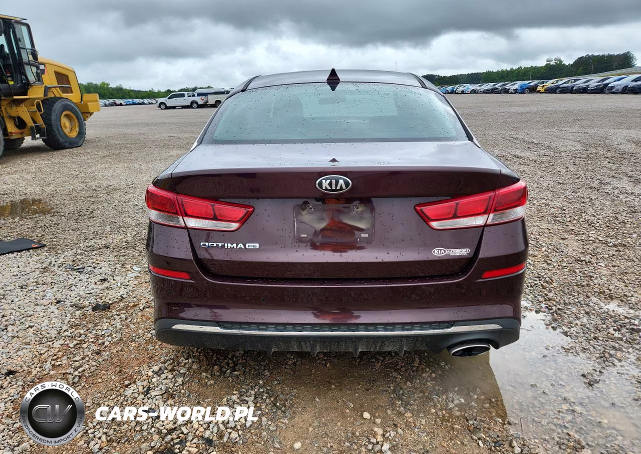 2019 Kia Optima Lx VIN:5XXGT4L35KG291874 - 6