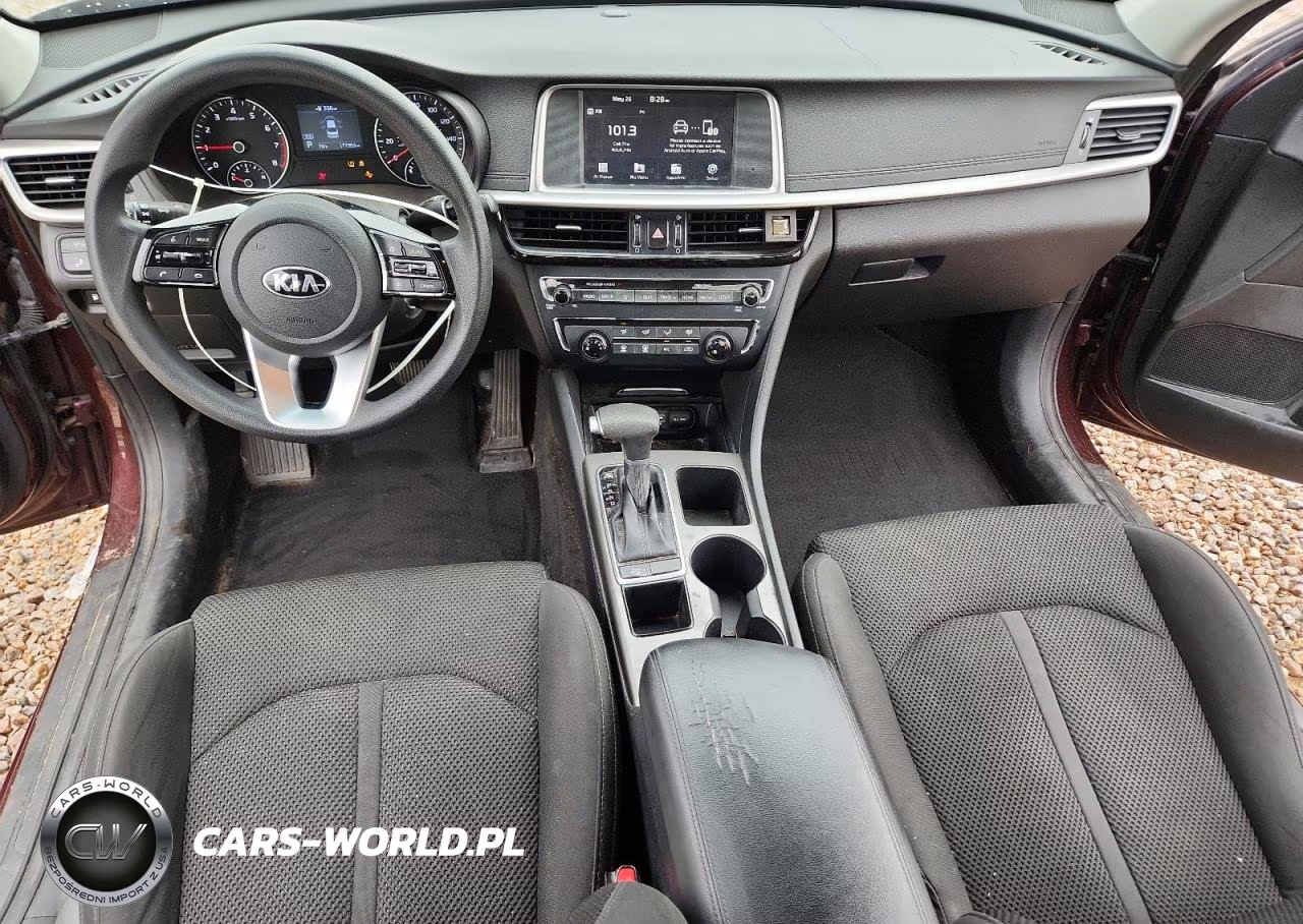 2019 Kia Optima Lx VIN:5XXGT4L35KG291874 - 8