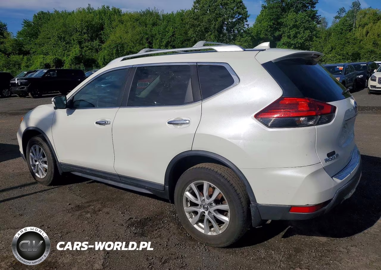 2017 Nissan Rogue Sv VIN:KNMAT2MV7HP502598 - 2
