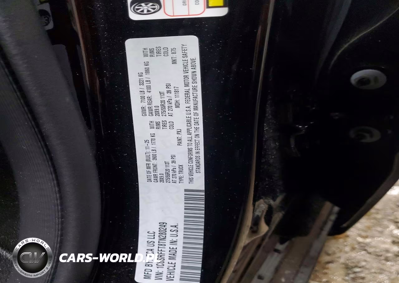 2026 Ram 1500 Big Horn VIN:1C6SRFFT8TN280249 - 12