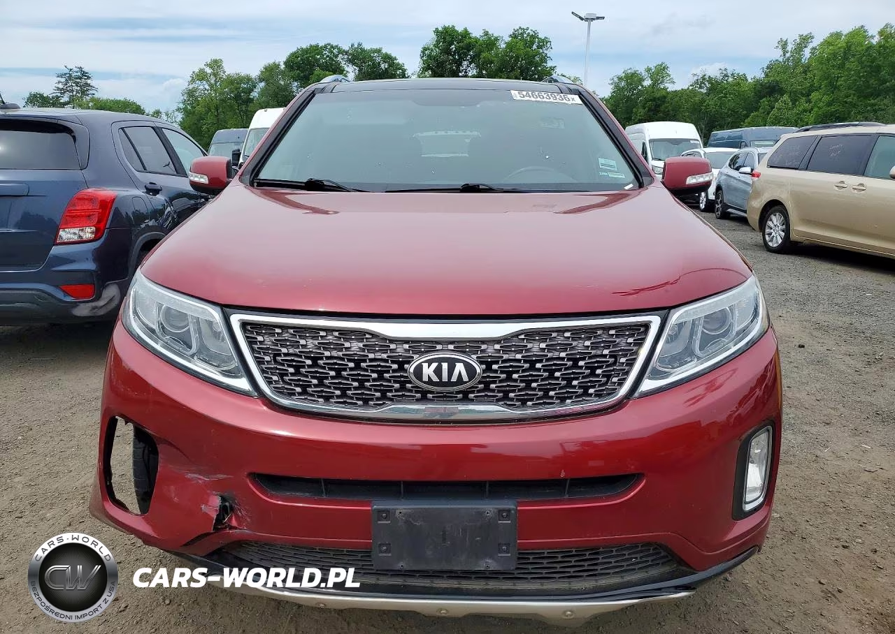 2014 Kia Sorento Sx VIN:5XYKWDA70EG489947 - 5